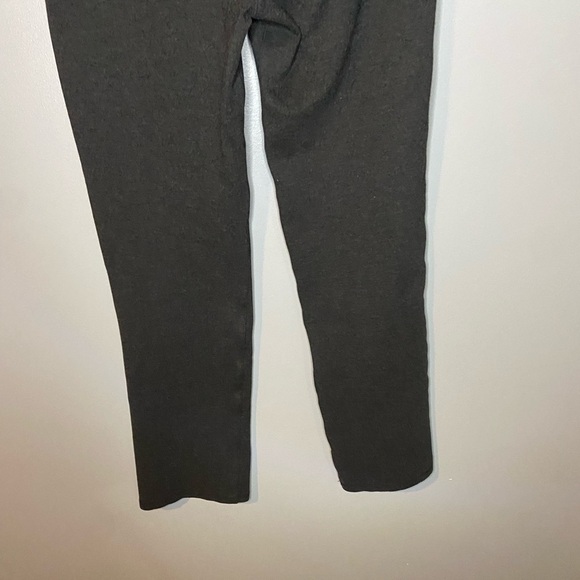 Betabrand Straight-Leg Classic Dress Pant Yoga Pant Charcoal - Picture 8 of 10